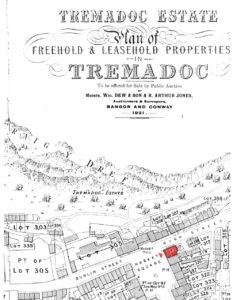 Tremadog Estate Sale Map